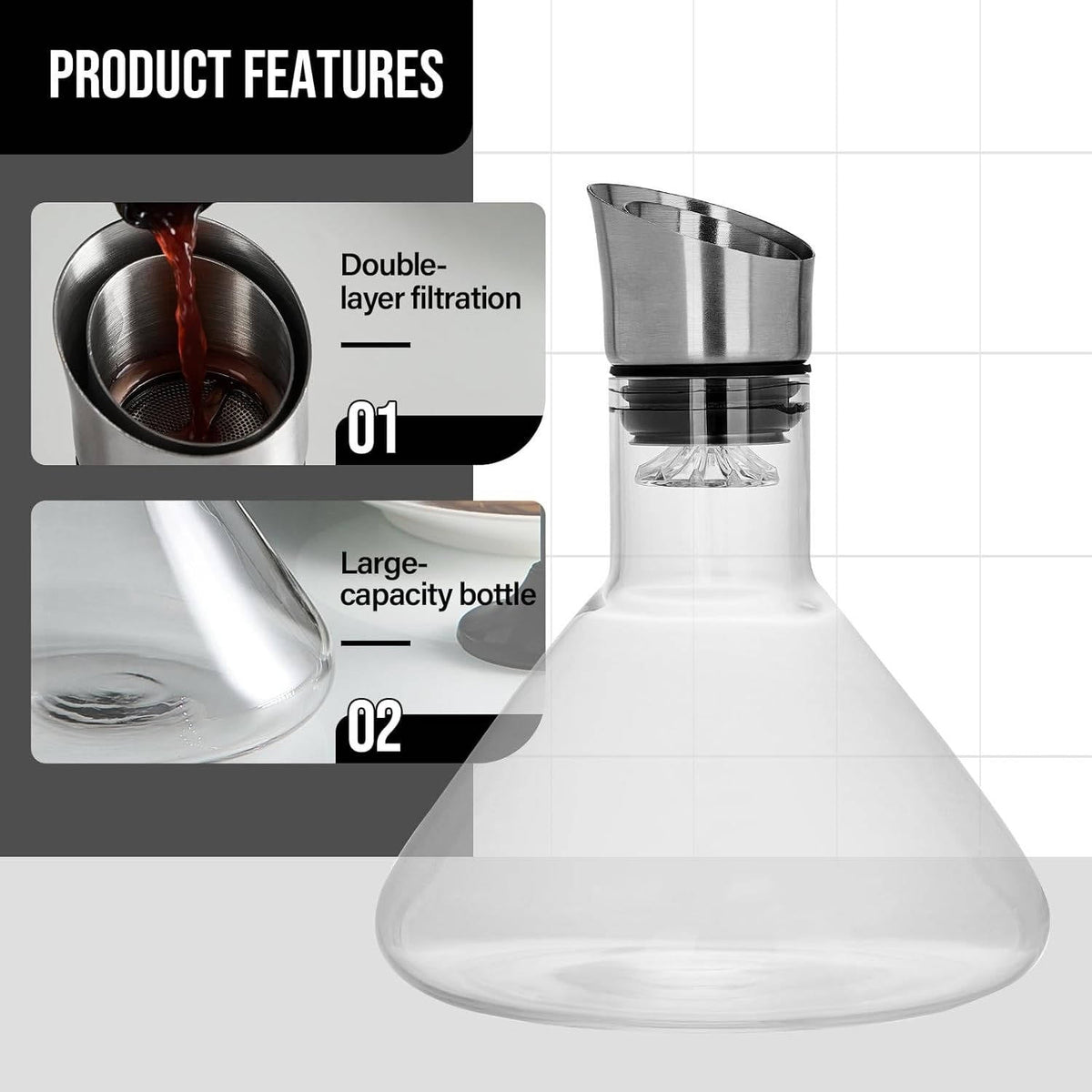 Vintura™ - 360° Aeration for Smoother, Ready-to-Serve Wine