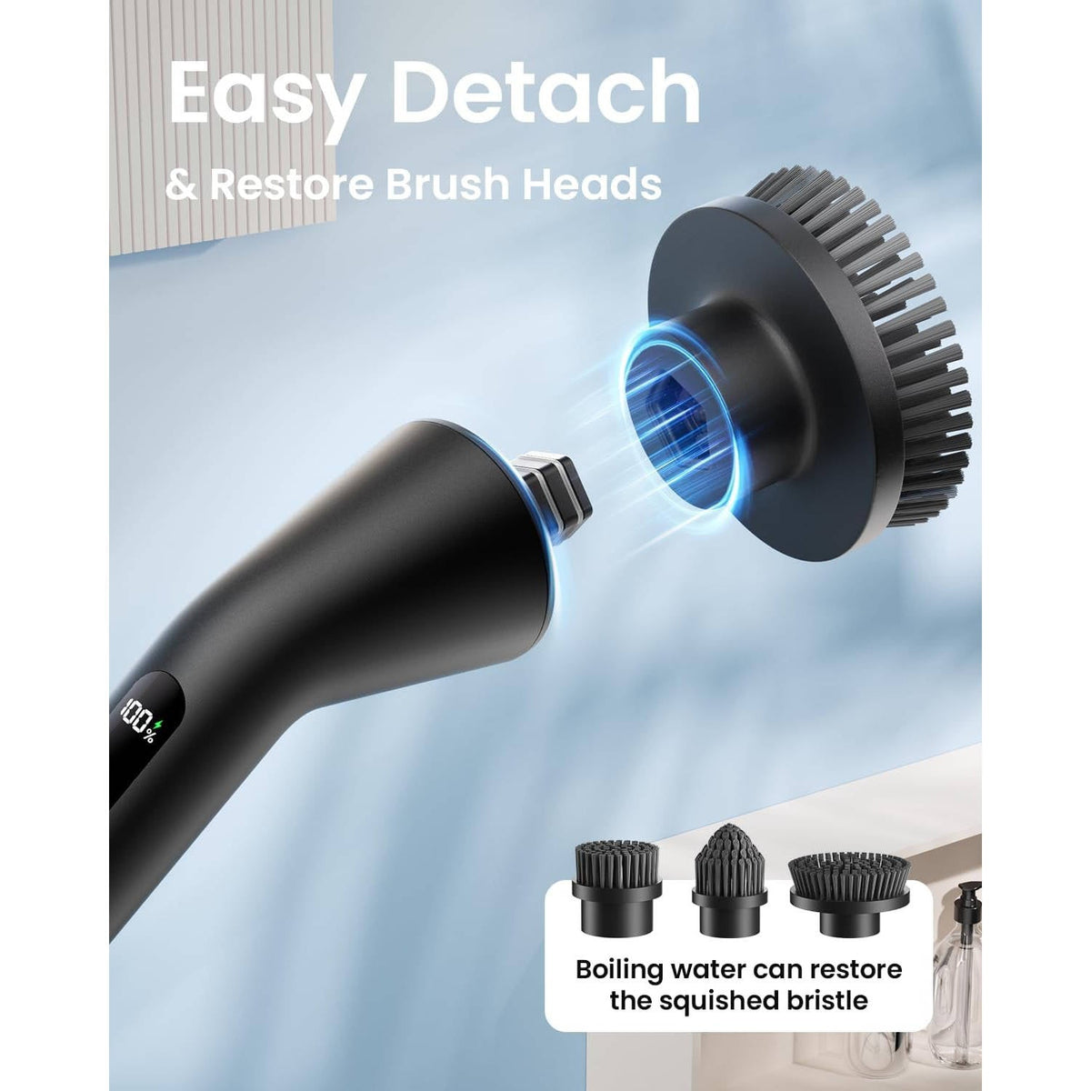 Velaro™ - Upright Power Scrub for Grout & Tile