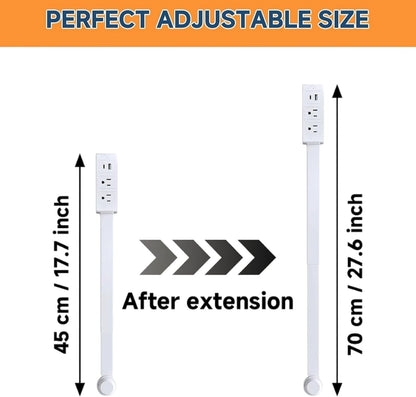 Nimble™ - Telescoping Power Extender for Hard-to-Reach Outlets