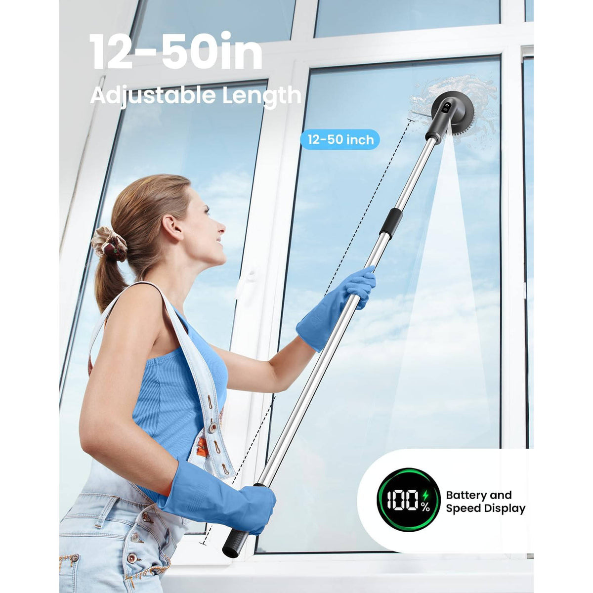 Velaro™ - Upright Power Scrub for Grout & Tile