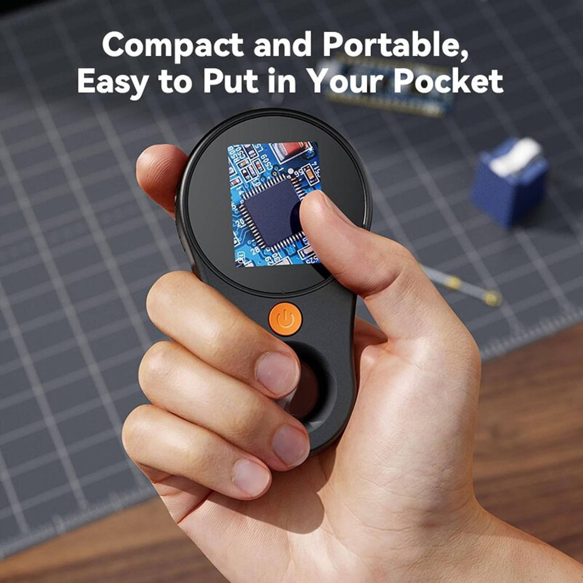 Lumenix™ - Pocket Microscope for Coin and Jewelry Inspection