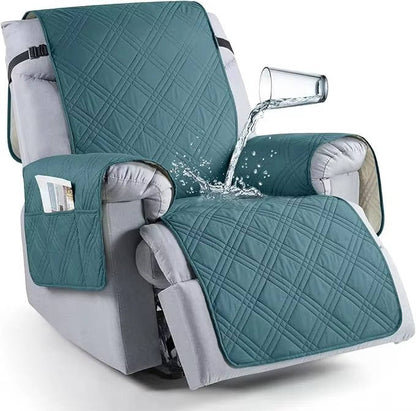 Covea™ - Soft, Waterproof Recliner Protection With Handy Arm Pockets