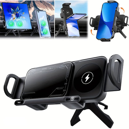 Velora™ - Motorized Phone Mount That Charges While You Drive