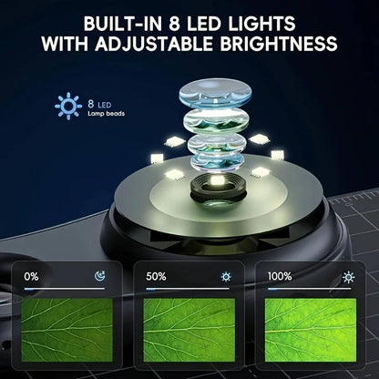 Lumenix™ - Pocket Microscope for Coin and Jewelry Inspection