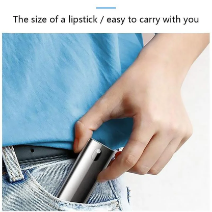 Clarify™ - Pocket Spray With Built-In Microfiber Wipe