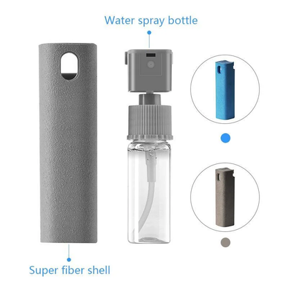 Clarify™ - Pocket Spray With Built-In Microfiber Wipe