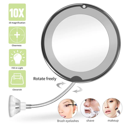 Lumeo™ - 10X Magnification for Precise Makeup
