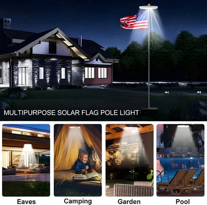 Solant™ - Automatically Lights Your Flag All Night
