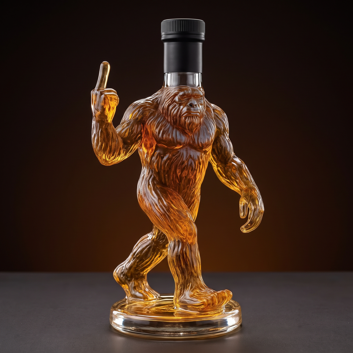 Sylvan™ – Unique Artisan Glass Decanter with Playful Design