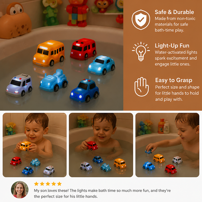Aqulume™ - Tiny Cars That Glow On Contact