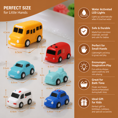 Aqulume™ - Tiny Cars That Glow On Contact