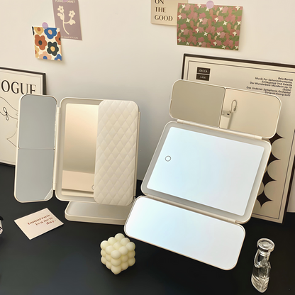 Lustra™ - Triple-View Mirror With Natural Lighting