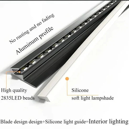 Alura™ - Sleek 45 Degree Under-Cabinet Illumination