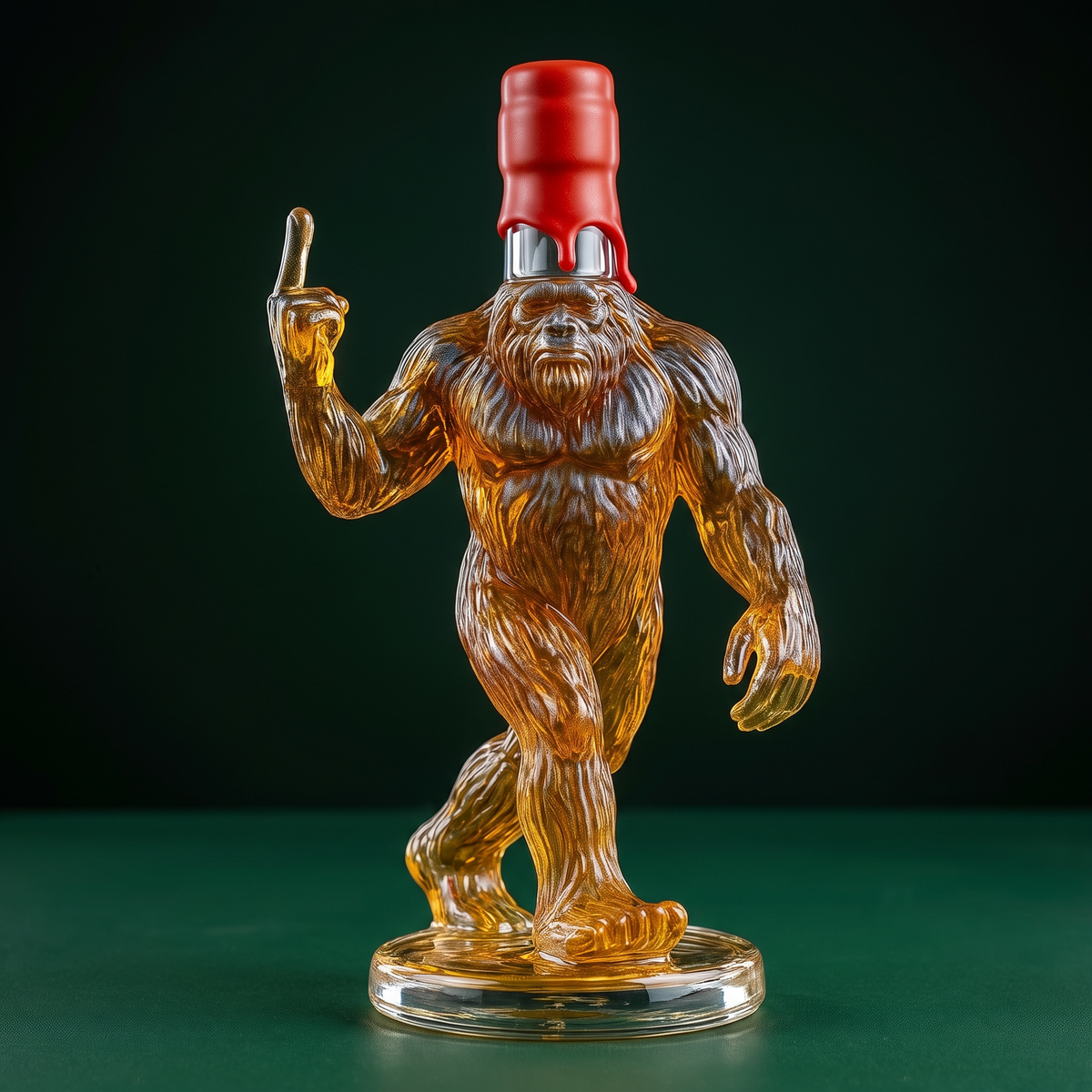 Sylvan™ – Unique Artisan Glass Decanter with Playful Design