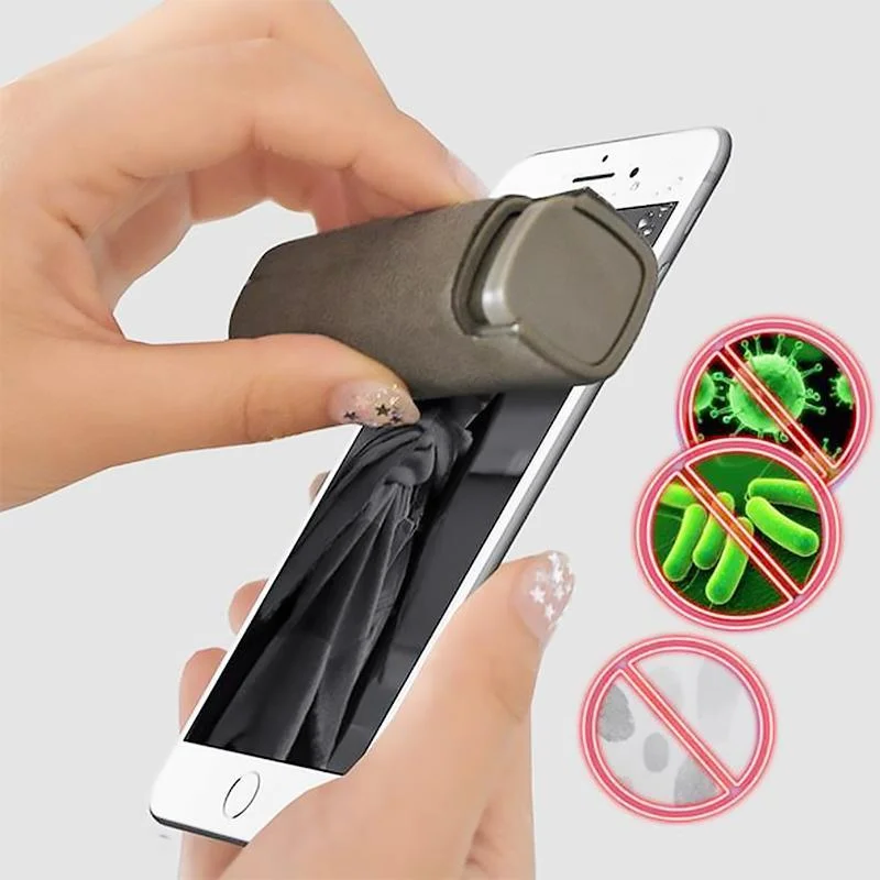 Clarify™ - Pocket Spray With Built-In Microfiber Wipe