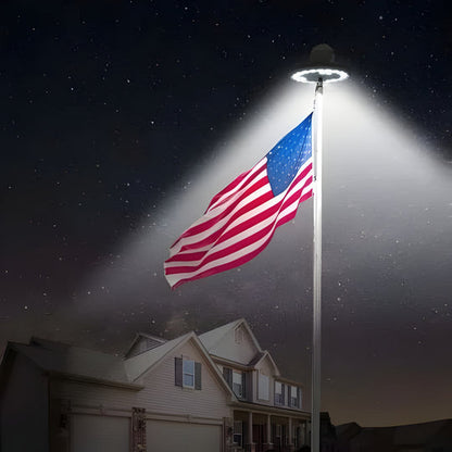 Solant™ - Automatically Lights Your Flag All Night