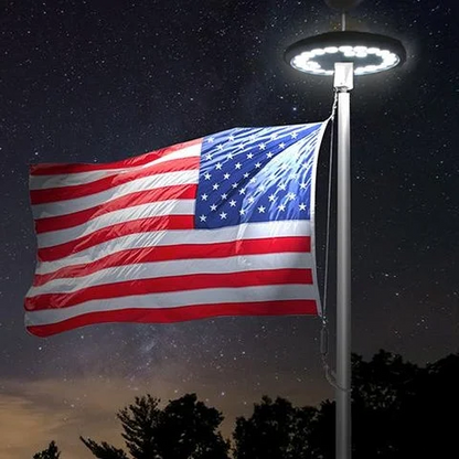 Solant™ - Automatically Lights Your Flag All Night