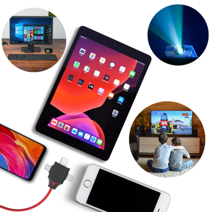 Vysio™ - Mirror Mobile Screens To Any HDMI Display