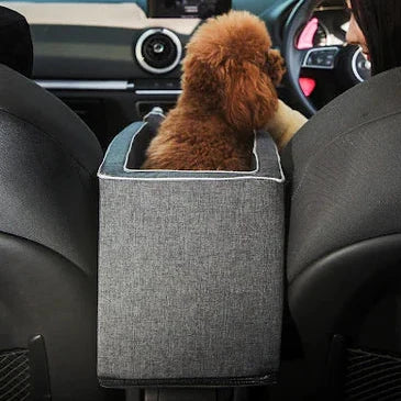 Velara™ - Cozy Armrest Car Seat For Small Pets