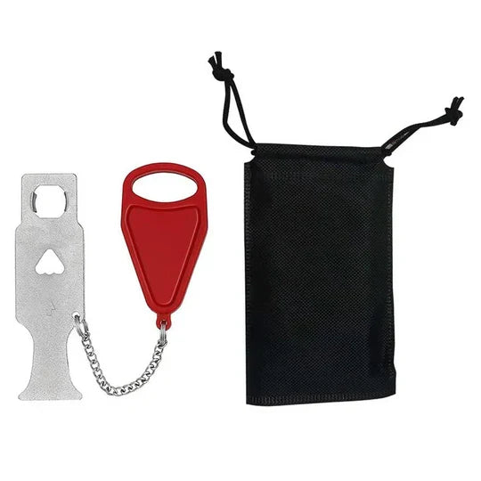 Keevo™ - Simple Portable Security for Travel Doors