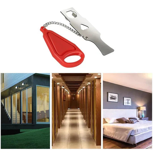 Keevo™ - Simple Portable Security for Travel Doors