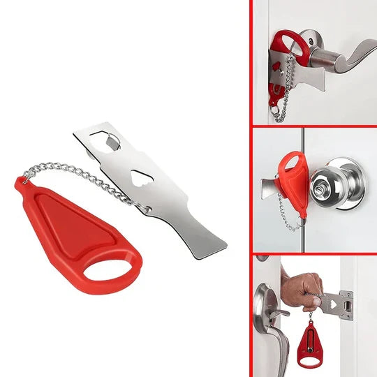 Keevo™ - Simple Portable Security for Travel Doors