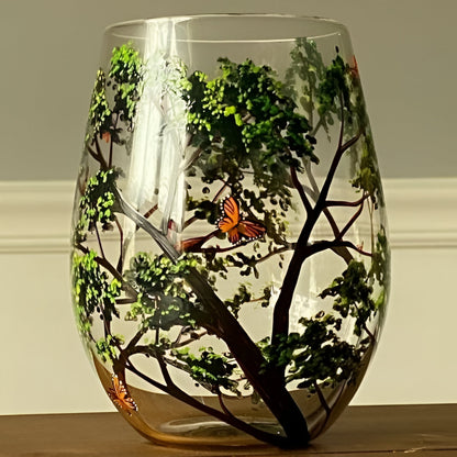 Sylva™ - Hand-Painted Seasonal Trees for Quiet Evenings