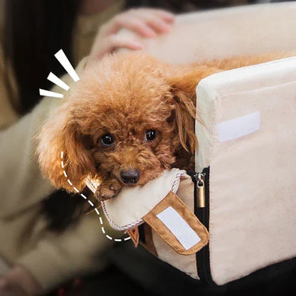 Velara™ - Cozy Armrest Car Seat For Small Pets