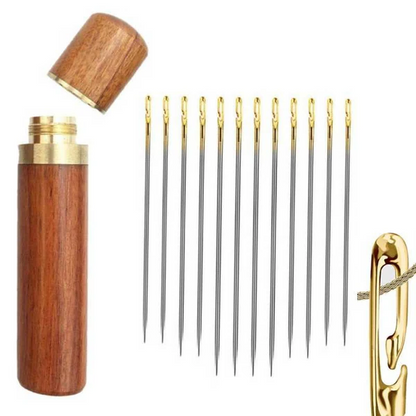Threadly™ - Side-Slot Needles For Faster Hand Sewing