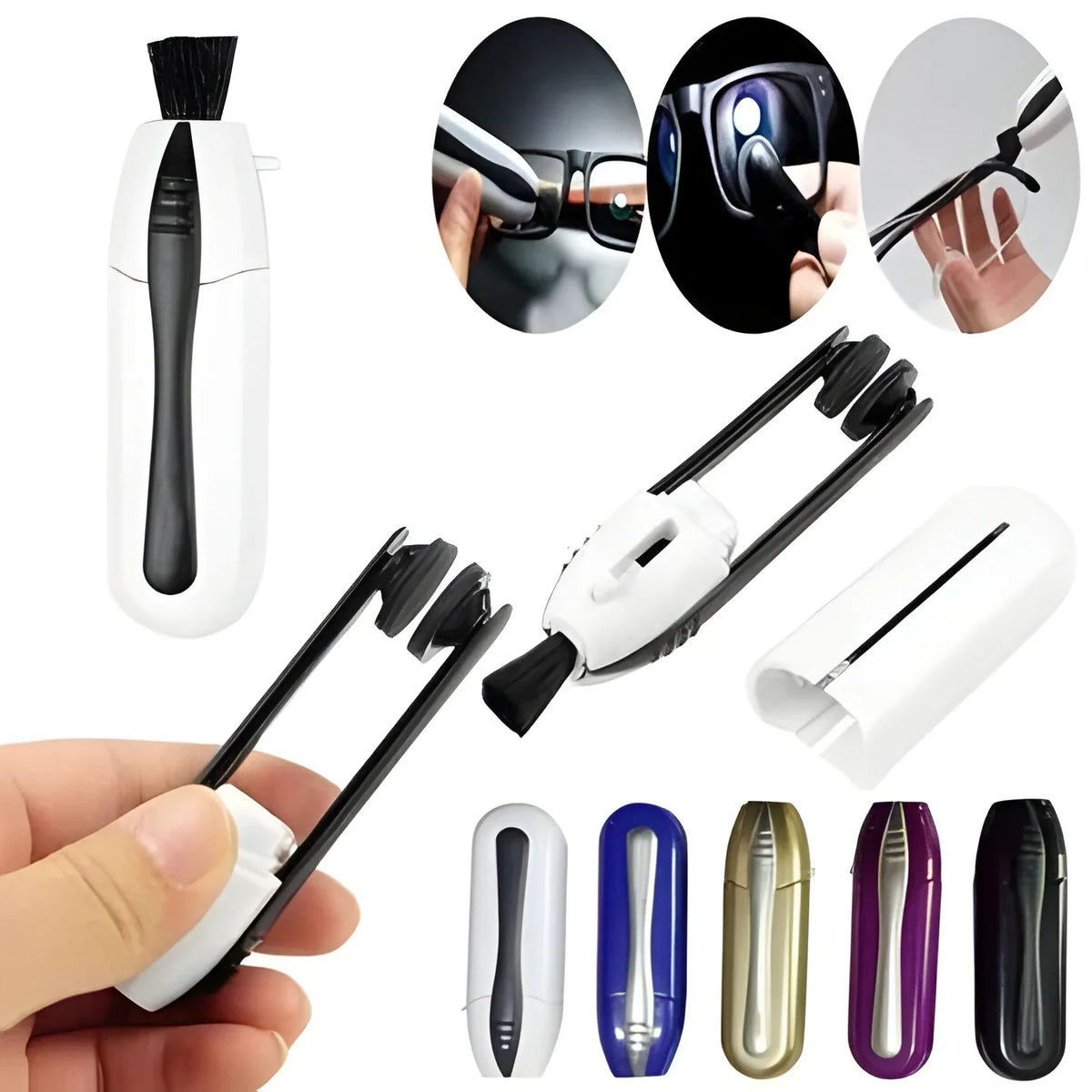 Clario™ - Lens Cleaning Made Effortless On-the-Go