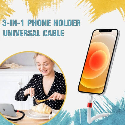 Avara™ - Foldable Cable Stand For Hands‑Free Charging