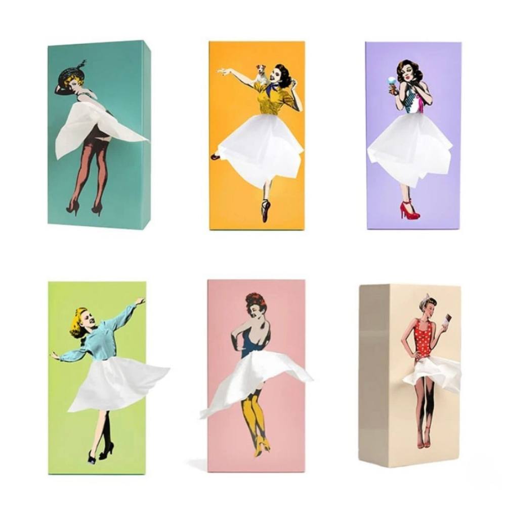 Lufina™ - Whimsical Skirted Tissue Cover for Cheerful Rooms
