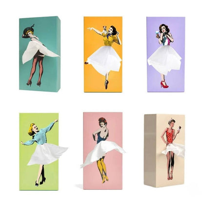 Lufina™ - Whimsical Skirted Tissue Cover for Cheerful Rooms