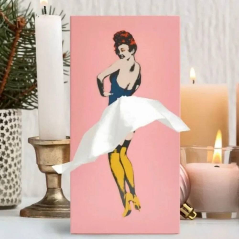 Lufina™ - Whimsical Skirted Tissue Cover for Cheerful Rooms