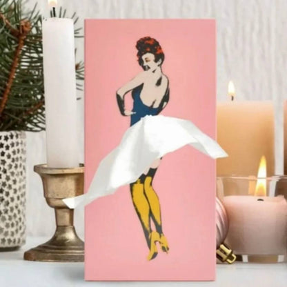 Lufina™ - Whimsical Skirted Tissue Cover for Cheerful Rooms