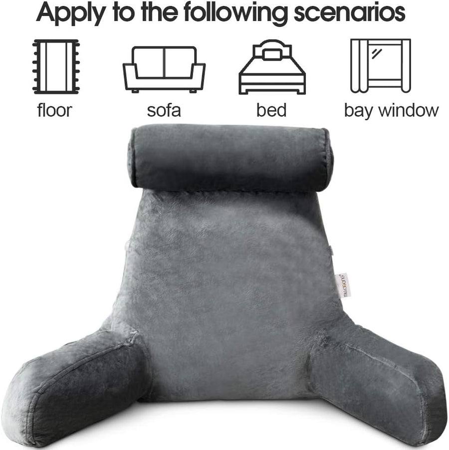 Velori™ - Plush Support for Reading and Lounging