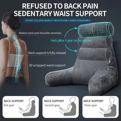Velori™ - Plush Support for Reading and Lounging