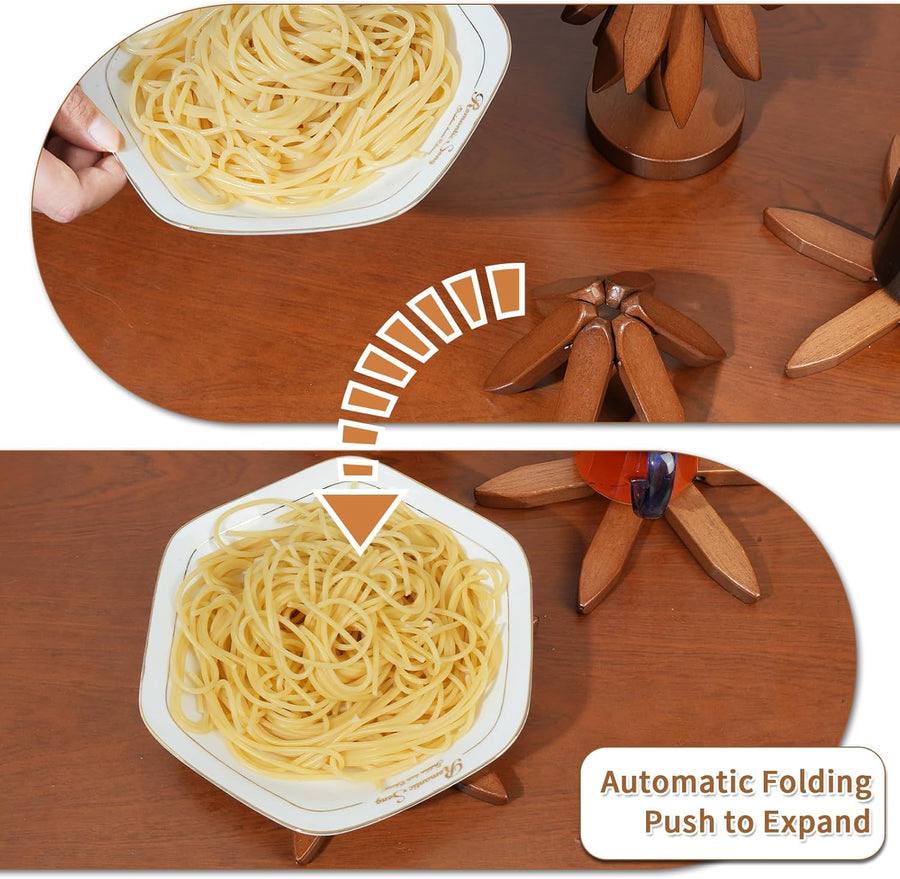 Sylva™ - Foldable Trivet That Protects Tables