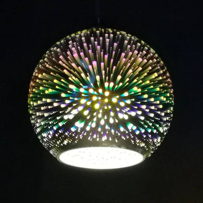 Vesari™ - Sculpted Color-Glass Pendant That Warms Rooms