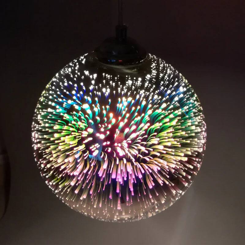 Vesari™ - Sculpted Color-Glass Pendant That Warms Rooms
