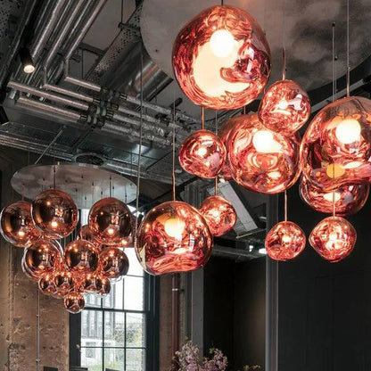 Lustra™ - Sculptural Multi-Head Pendant for Dining