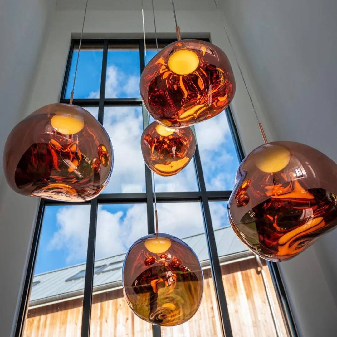 Lustra™ - Sculptural Multi-Head Pendant for Dining
