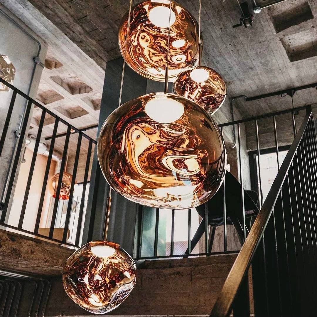 Lustra™ - Sculptural Multi-Head Pendant for Dining
