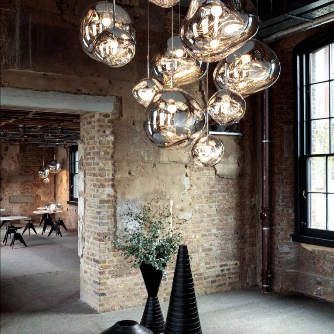 Lustra™ - Sculptural Multi-Head Pendant for Dining