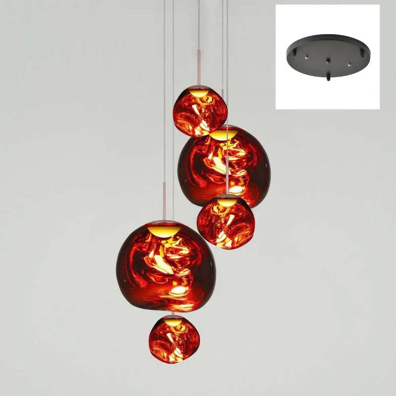 Lustra™ - Sculptural Multi-Head Pendant for Dining