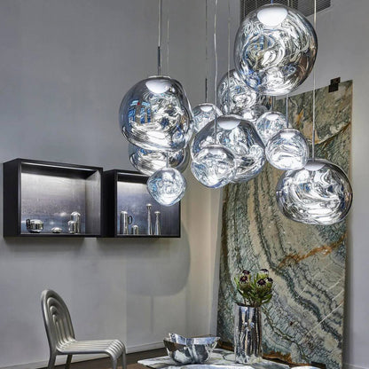 Lustra™ - Sculptural Multi-Head Pendant for Dining