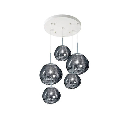 Lustra™ - Sculptural Multi-Head Pendant for Dining