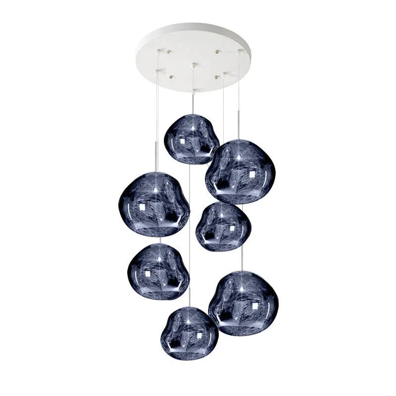 Lustra™ - Sculptural Multi-Head Pendant for Dining