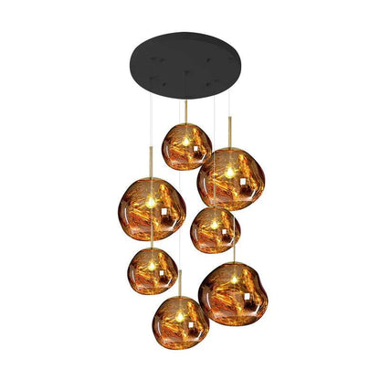 Lustra™ - Sculptural Multi-Head Pendant for Dining
