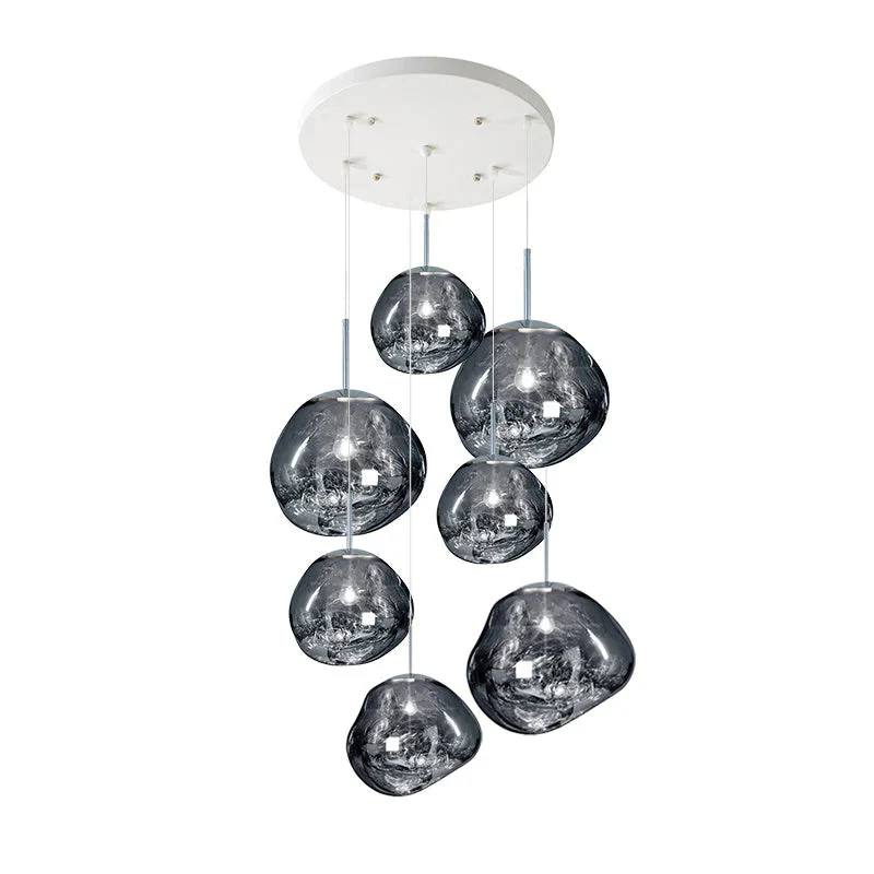 Lustra™ - Sculptural Multi-Head Pendant for Dining